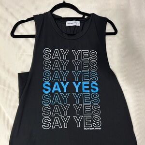 Burn Boot Camp Say Yes Tank Top